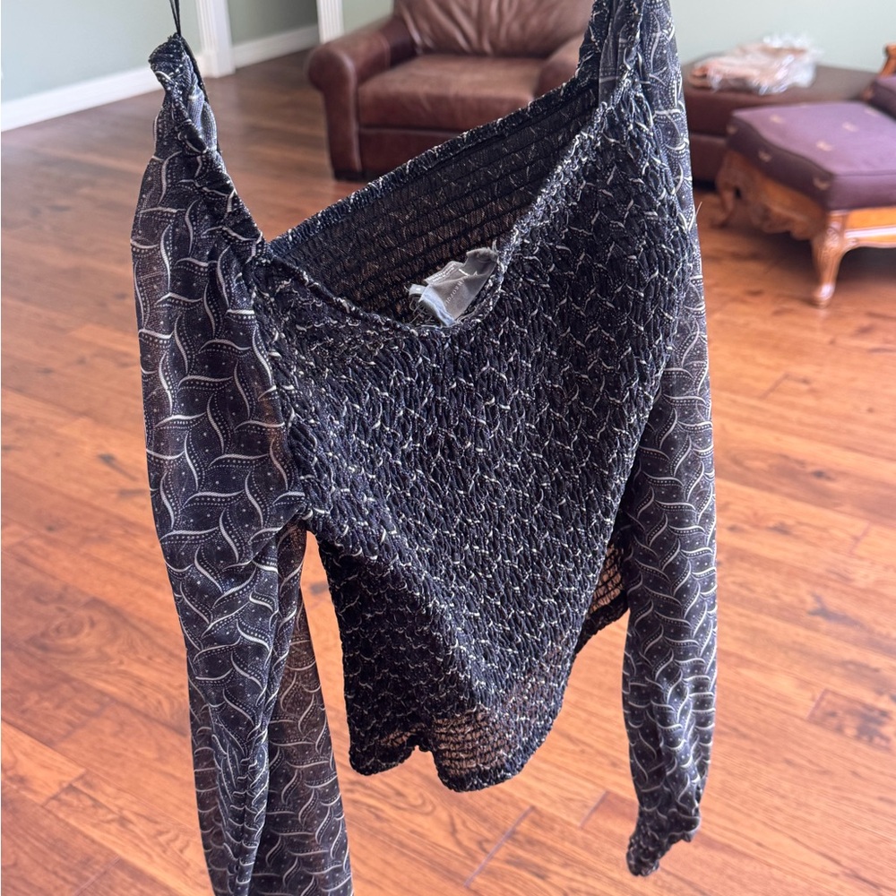 Anthropologie Long Sleeve Blouse